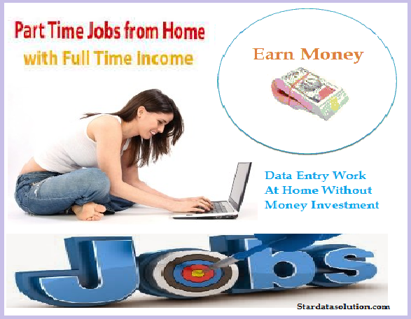 Online data entry operator jobs in jaipur from home